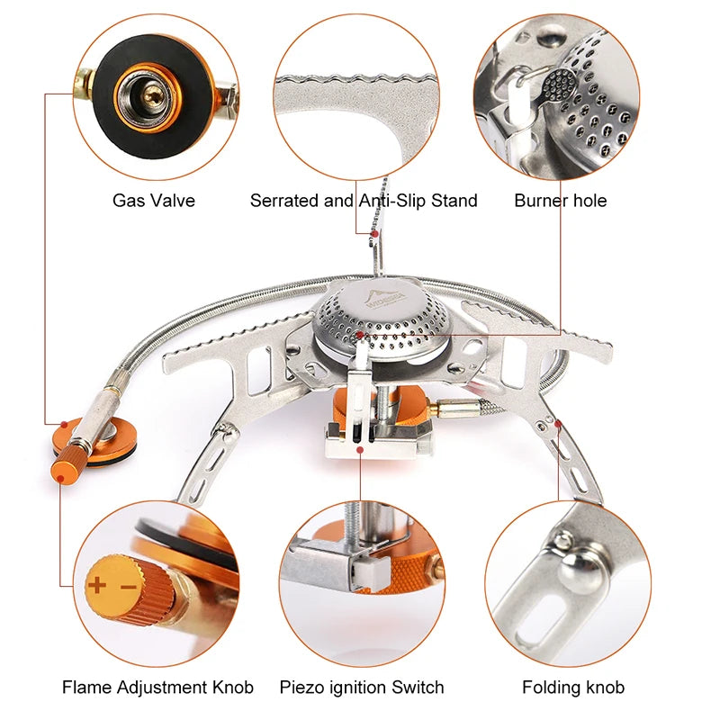 Ultralight Portable Camping Gas Stove
