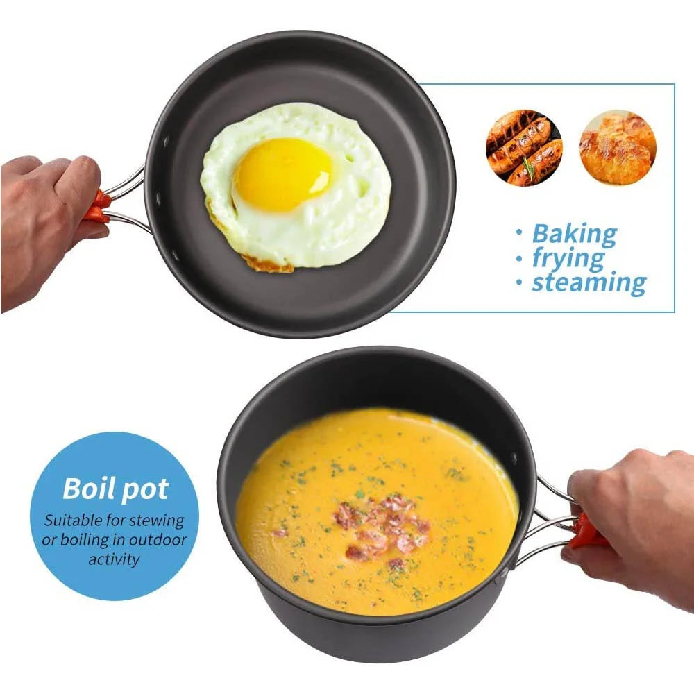 Camping Cooking Set – Compact Outdoor Kitchen Kit
