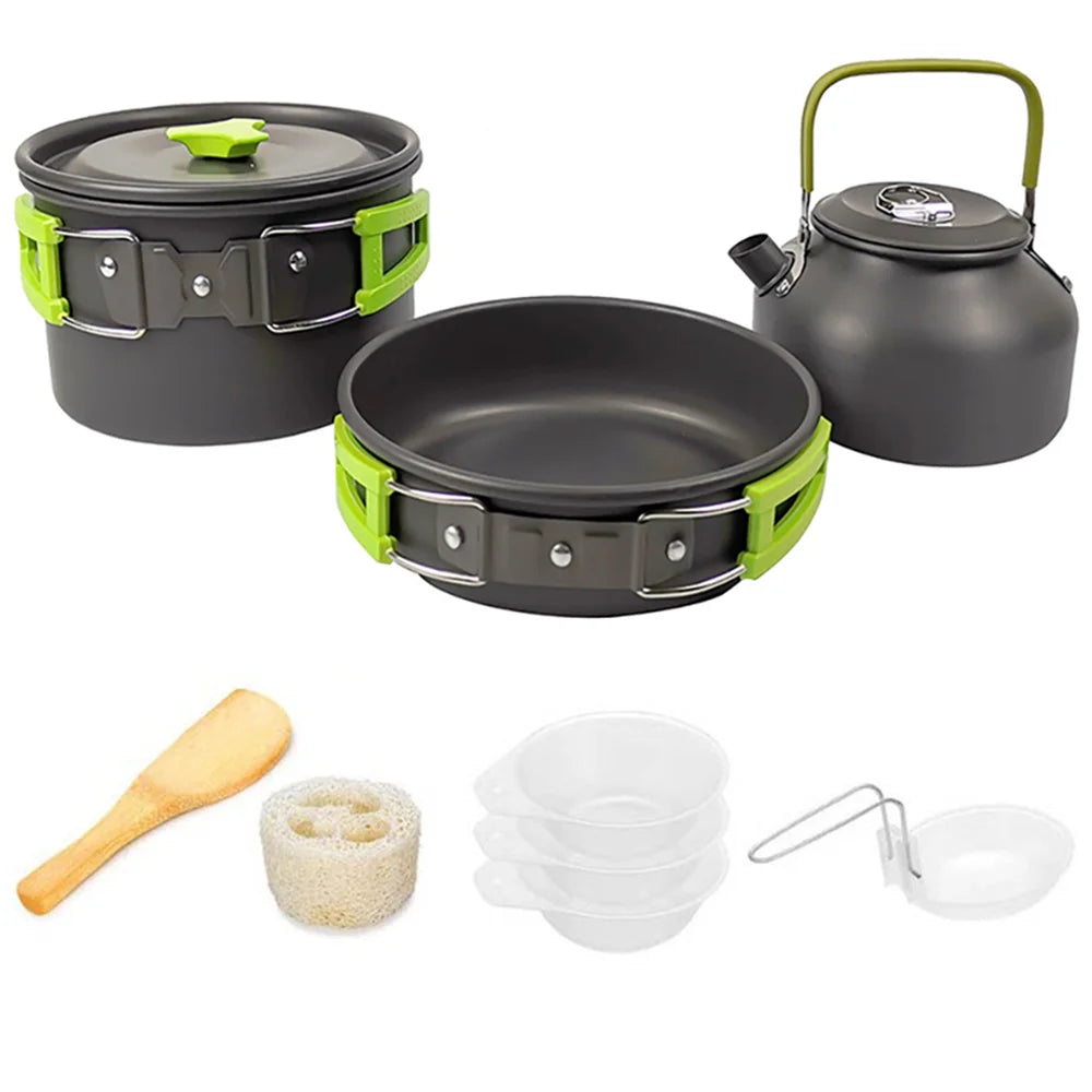 Camping Cooking Set – Compact Outdoor Kitchen Kit