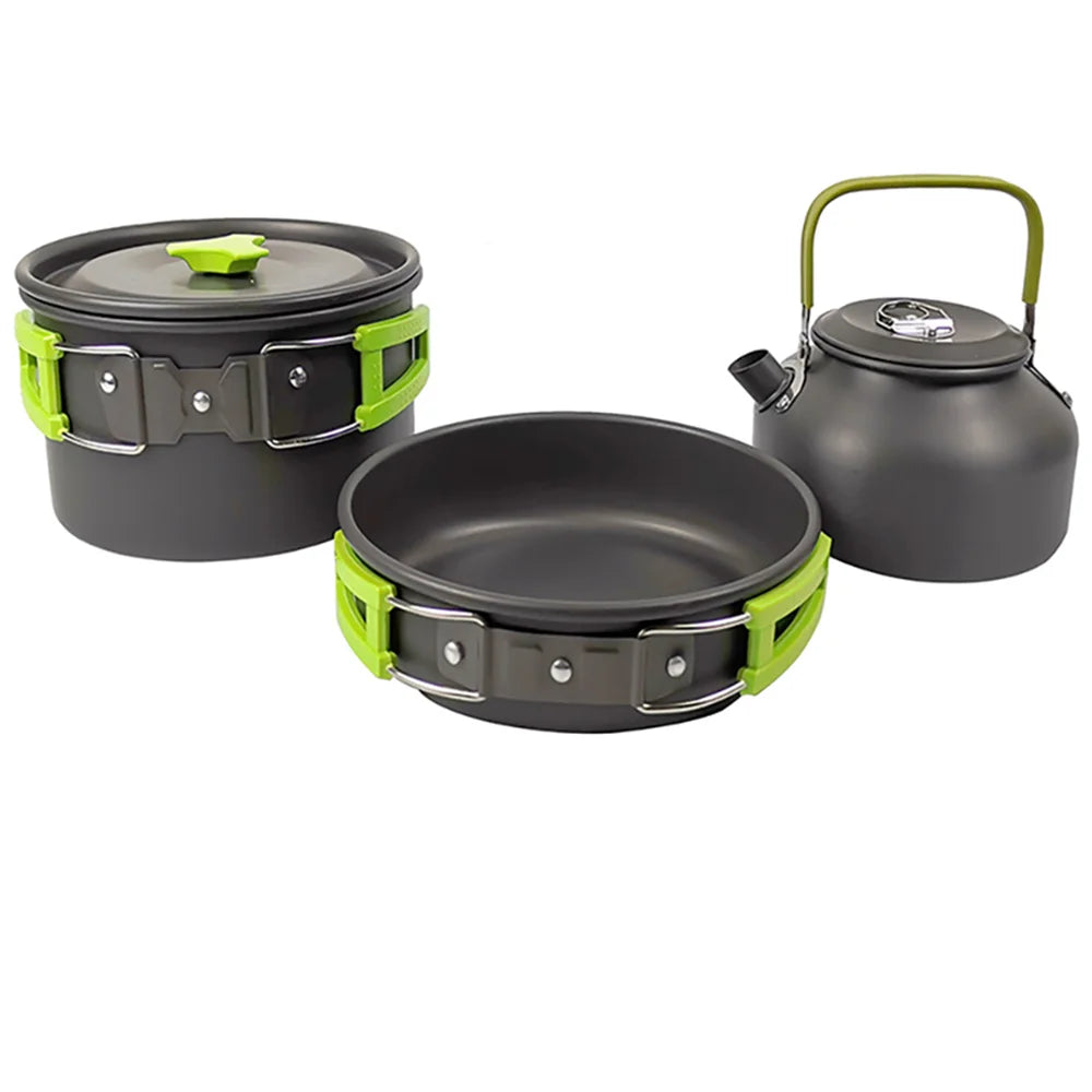 Camping Cooking Set – Compact Outdoor Kitchen Kit