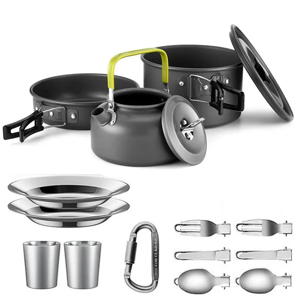 Camping Cooking Set – Compact Outdoor Kitchen Kit