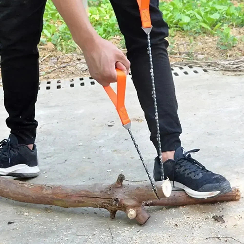 Pocket Survival Chain Saw – Compact Hand Chainsaw for Camping & Emergency Use