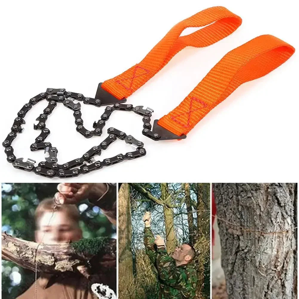 Pocket Survival Chain Saw – Compact Hand Chainsaw for Camping & Emergency Use