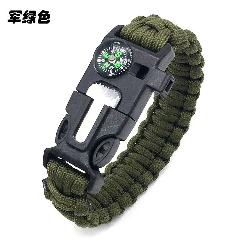 Outdoor Survival Paracord Bracelet