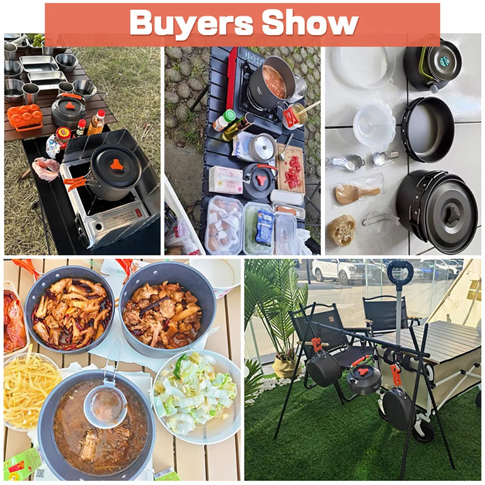 Camping Cooking Set – Compact Outdoor Kitchen Kit