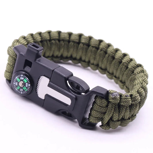 Outdoor Survival Paracord Bracelet