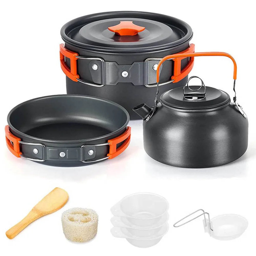 Camping Cooking Set – Compact Outdoor Kitchen Kit