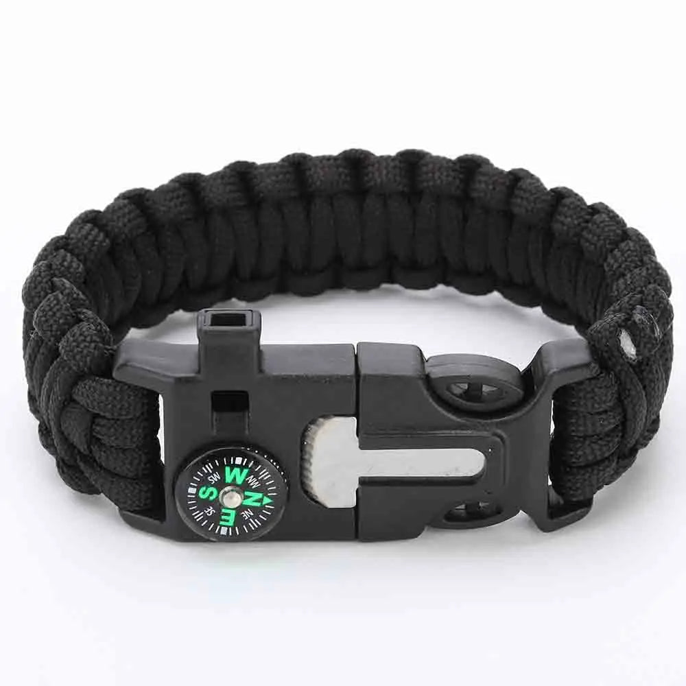 Outdoor Survival Paracord Bracelet