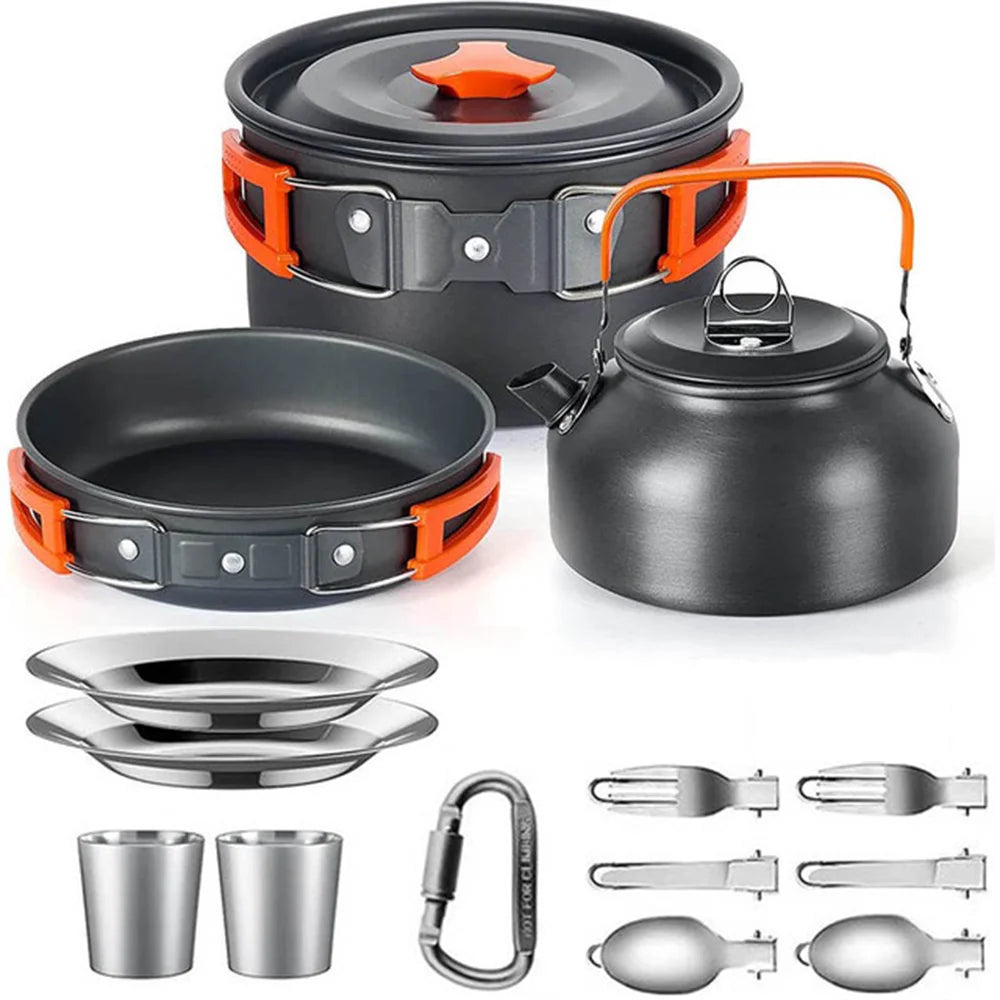 Camping Cooking Set – Compact Outdoor Kitchen Kit