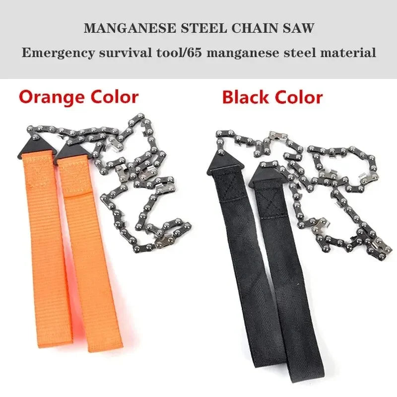 Pocket Survival Chain Saw – Compact Hand Chainsaw for Camping & Emergency Use
