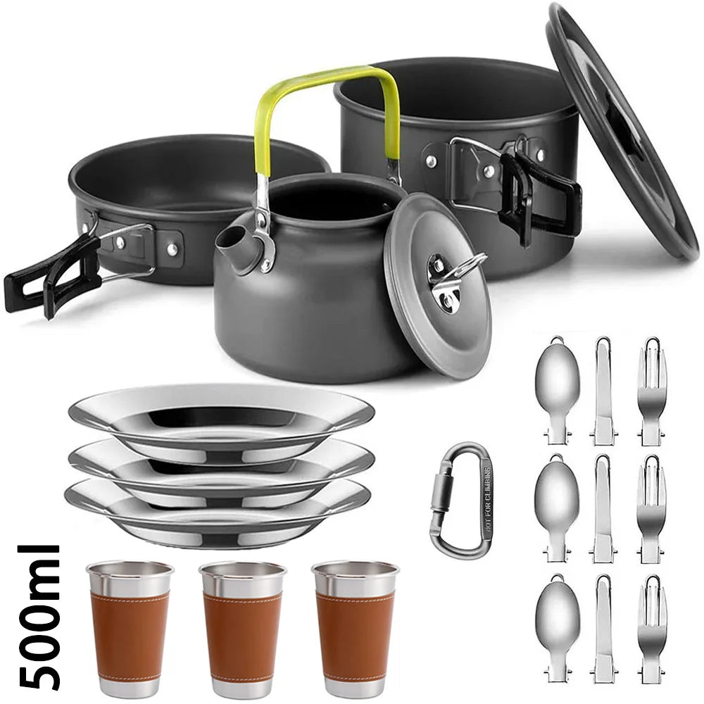 Camping Cooking Set – Compact Outdoor Kitchen Kit