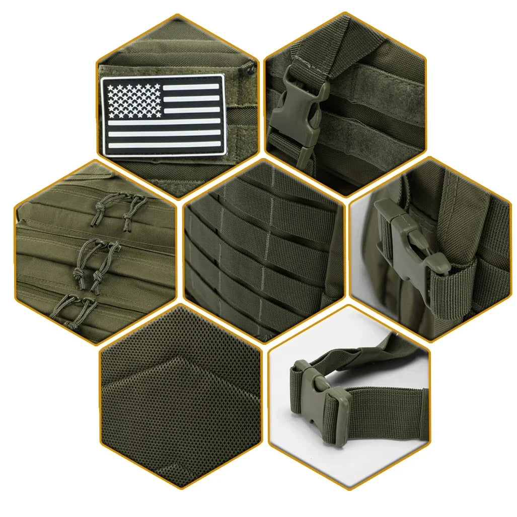 Ultimate Tactical Backpack 45L – Built for Adventure