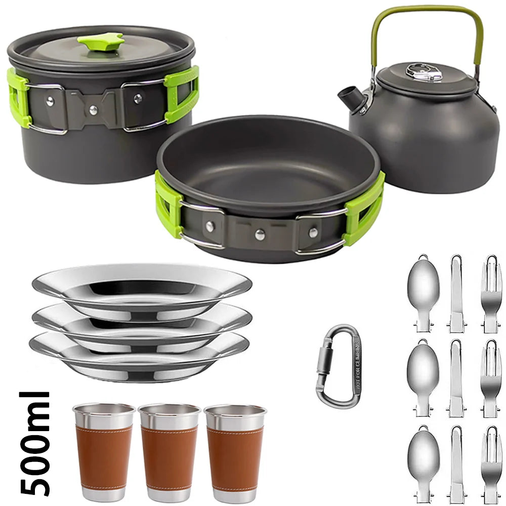 Camping Cooking Set – Compact Outdoor Kitchen Kit