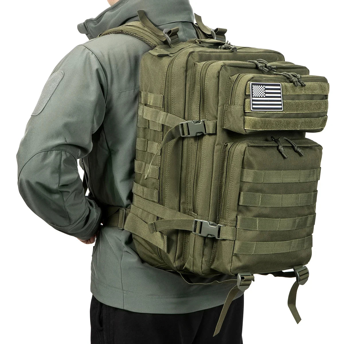 Ultimate Tactical Backpack 45L – Built for Adventure