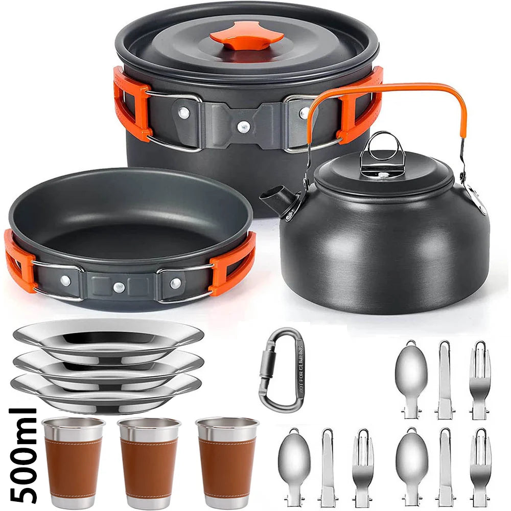 Camping Cooking Set – Compact Outdoor Kitchen Kit