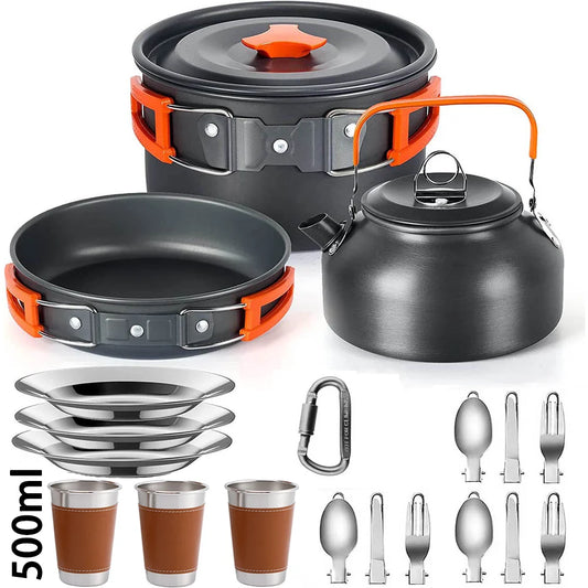 Camping Cooking Set – Compact Outdoor Kitchen Kit