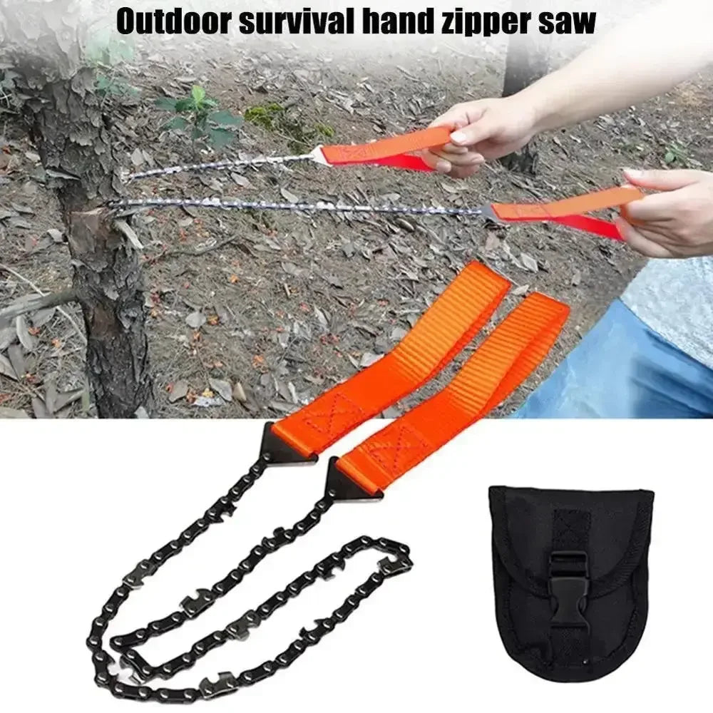 Pocket Survival Chain Saw – Compact Hand Chainsaw for Camping & Emergency Use